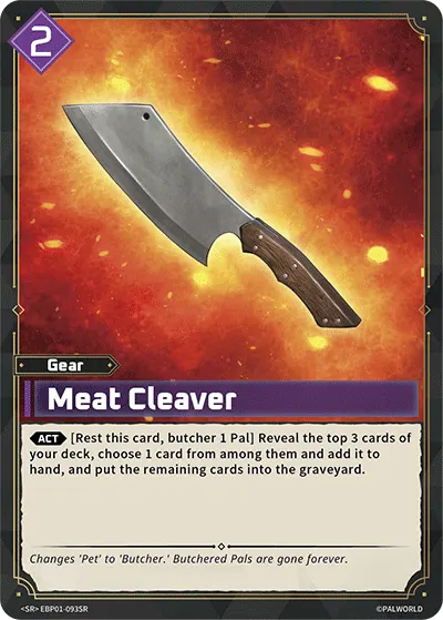 [SR] Meat Cleaver
