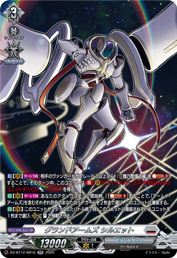 (SR) Grand Arms, Silhouette