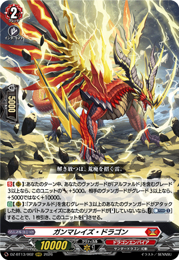 Gamma Rays Dragon