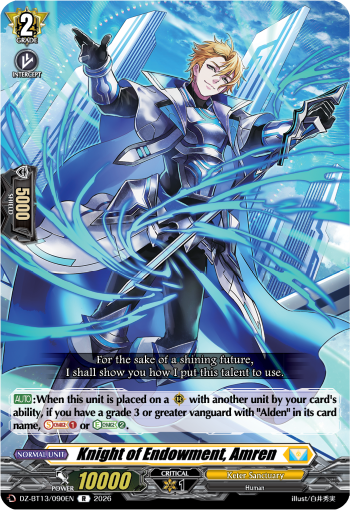 Knight of Natural Talent, Amren