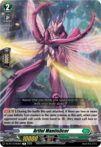 Artful Mantis Slicer