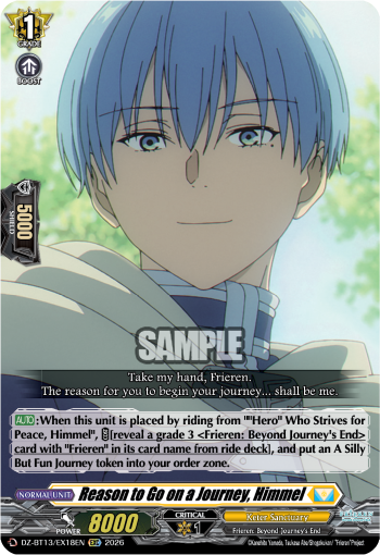 Reason to Go on a Journey, Himmel