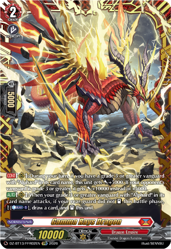 Gamma Rays Dragon