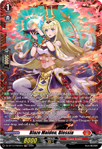 Blaze Maiden, Blessia