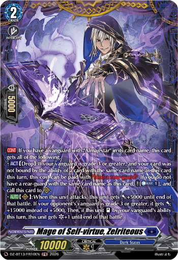 Mage of Self-virtue, Zelriteous