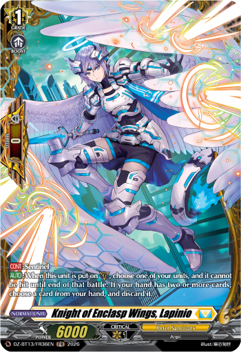 Knight of Winged Embrace, Rapinio