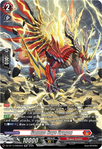 Gamma Rays Dragon