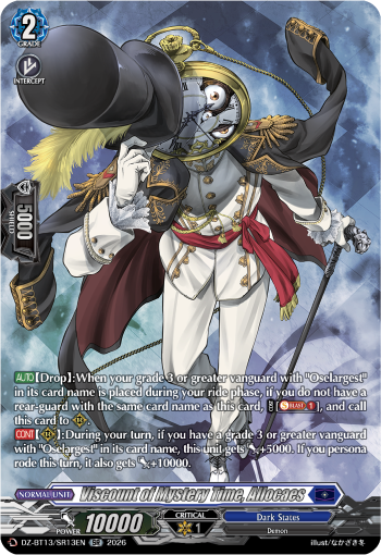 Viscount of Enigmatic Aeons, Alloces