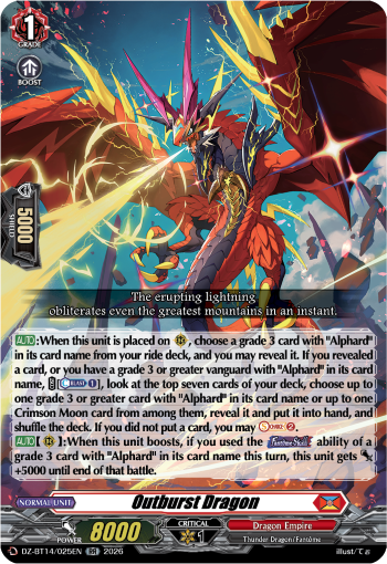 Outburst Dragon