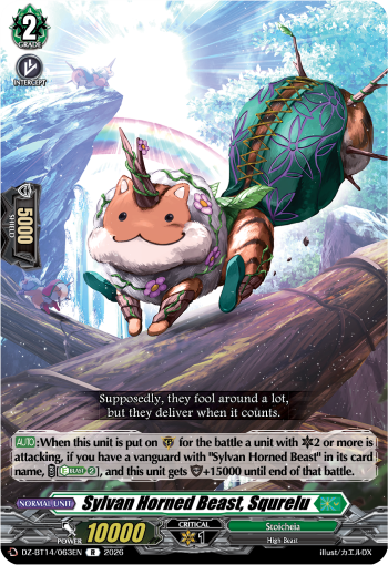 Sylvan Horned Beast, Skrele