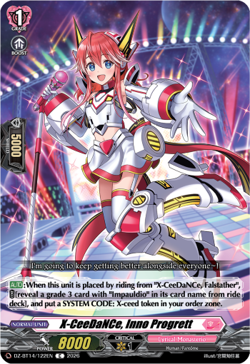 X-CeeDaNCe, Ino Progrette
