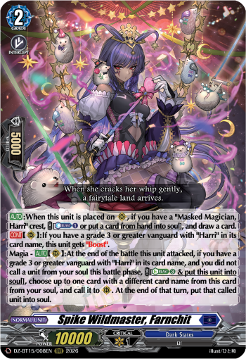 Spike Wildmaster, Farnchit