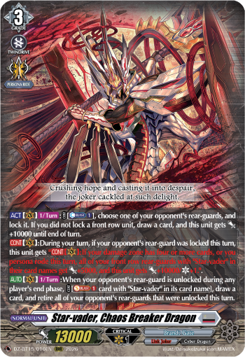 Star-vader, Chaos Breaker Dragon