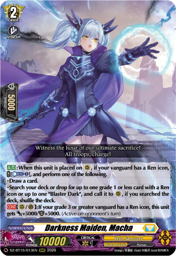 Darkness Maiden, Macha