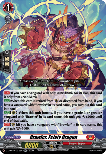 Brawler, Feisty Dragon
