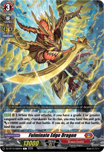 Fulminate Edge Dragon