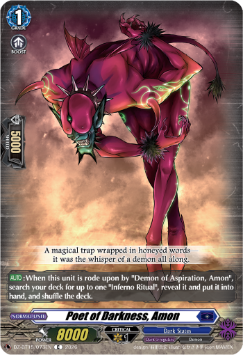 Poet of Darkness, Amon