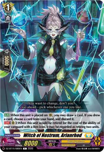 Witch of Nostrum, Arianrhod