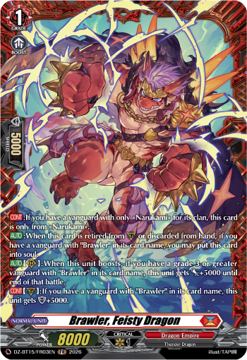 Brawler, Feisty Dragon
