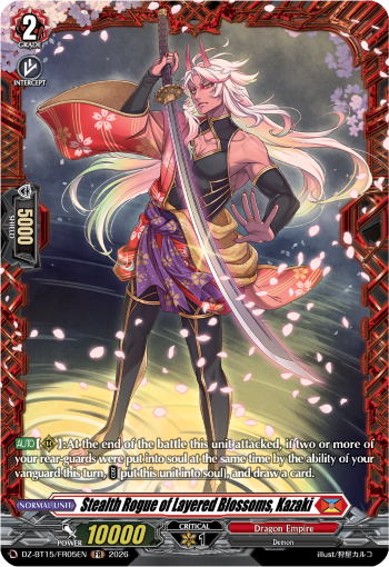 Heavy Sakura Stealth Rogue, Kazaki