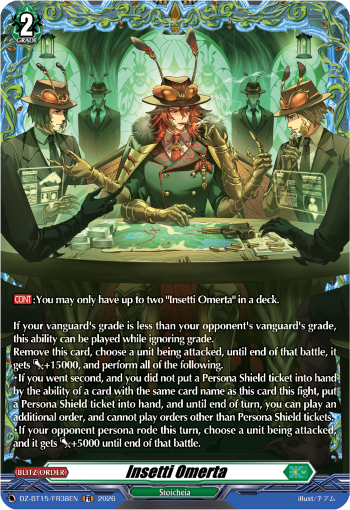 Insetti Omertà