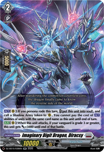 Imaginary Number Dragon, Diraxy