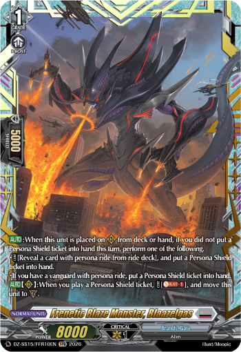 Mad Flame Monster, Blezergas