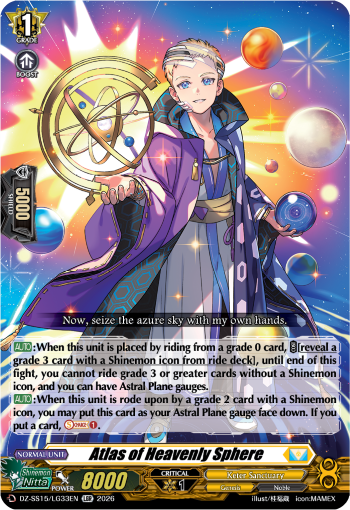 Atlas of Heavenly Sphere