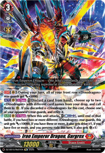 Iron Emperor Dragon, Gargurex