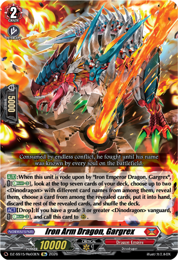 Iron Arm Dragon, Gargurex