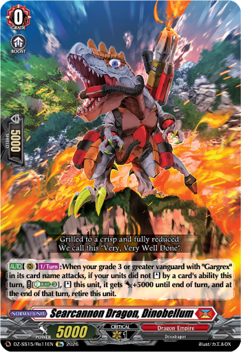 Scorching Cannon Dragon, Dinobelm