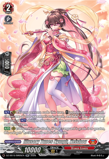 Illusory Tunes Nymph, Keishou
