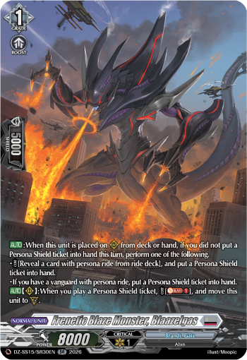 Mad Flame Monster, Blezergas