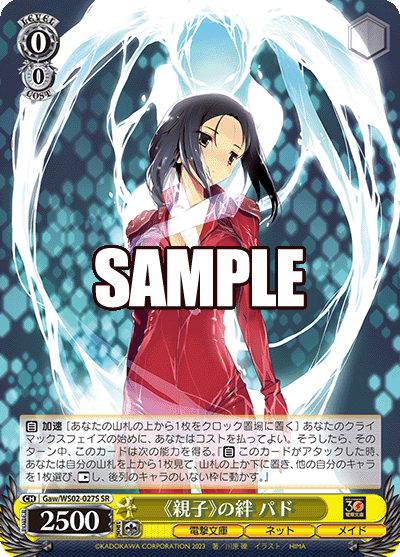 (SR) 0/0 Pard (Dengeki Bunko/Net/Maid)