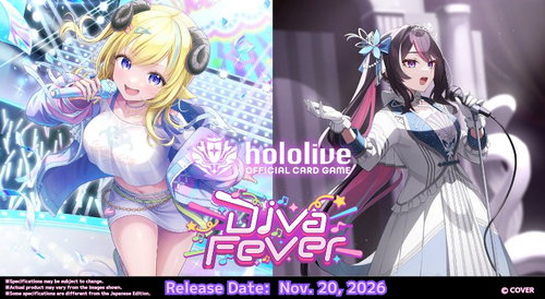 [Pre-Order] EN Hololive OCG Booster Box/Case "Diva Fever" [hOCG-hBP07e]
