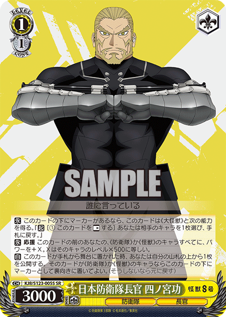 (SR) 1/1 Isao (Defense Force/Director)