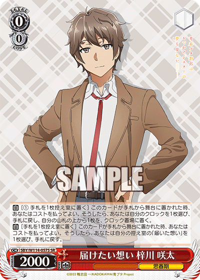 (SR) 0/0 Sakuta (Adolescence)