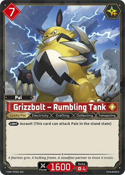 [TD] Grizzbolt – Rumbling Tank