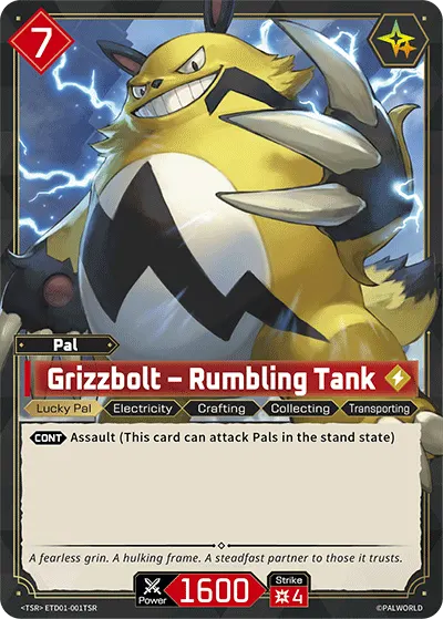 [TSR] Grizzbolt – Rumbling Tank