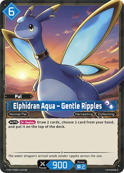 [TSR] Elphidran Aqua – Gentle Ripples