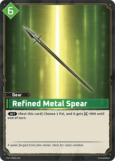 [TD] Refined Metal Spear